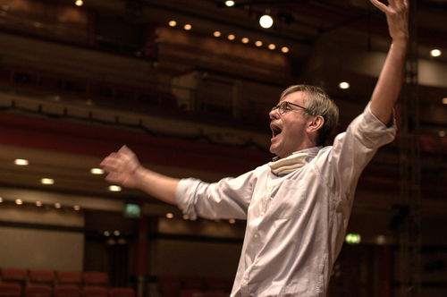 Simon Halsey i aksjon
